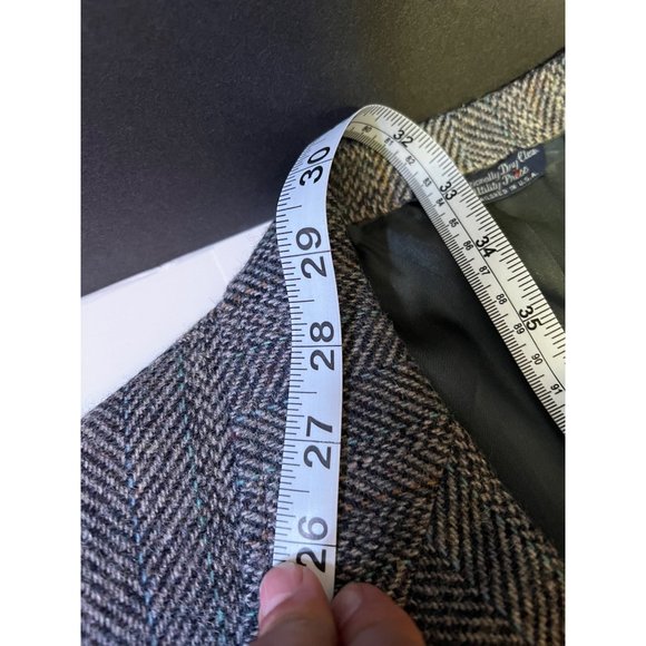 Vintage Cricketeer Dillards 100% Wool 2 Button Sport Coat Gray Blazer USA - Picture 10 of 10